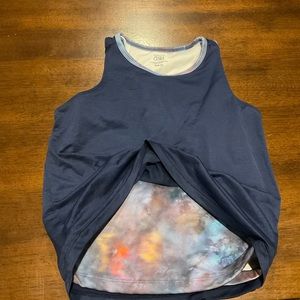 Athena Girl Team Up Layered tank